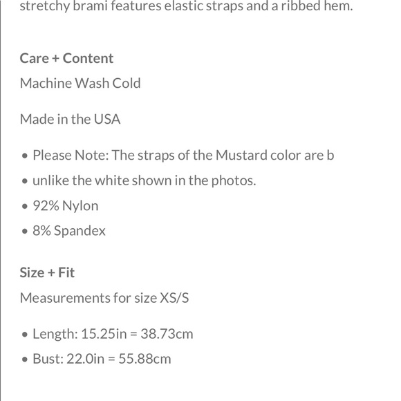 Skinny Strap Seamless Brami - Picture 6 of 6